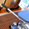 Tiller Extension Handle Adjustable Outboard Tiller Extension Operating Handle Non-slip Grip Handle Extender Outboard Tiller