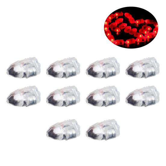 Удовольствие Праздник 10 Шт. Светодиодный Фонарь Мини Водонепроницаемый Пуля Свадьба День Рождения Декор