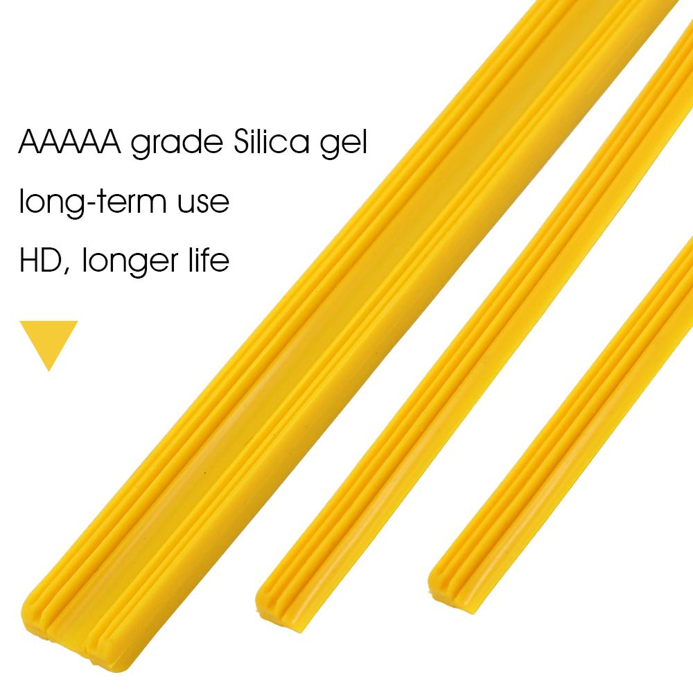 KAWOO Car Wiper Silicon Refill Strip 8mm for Hybrid Type Wiper Blades 14"16"17"18"19"20"21"22"24"26"28" Accessories 1PCS Wipers Blades 3