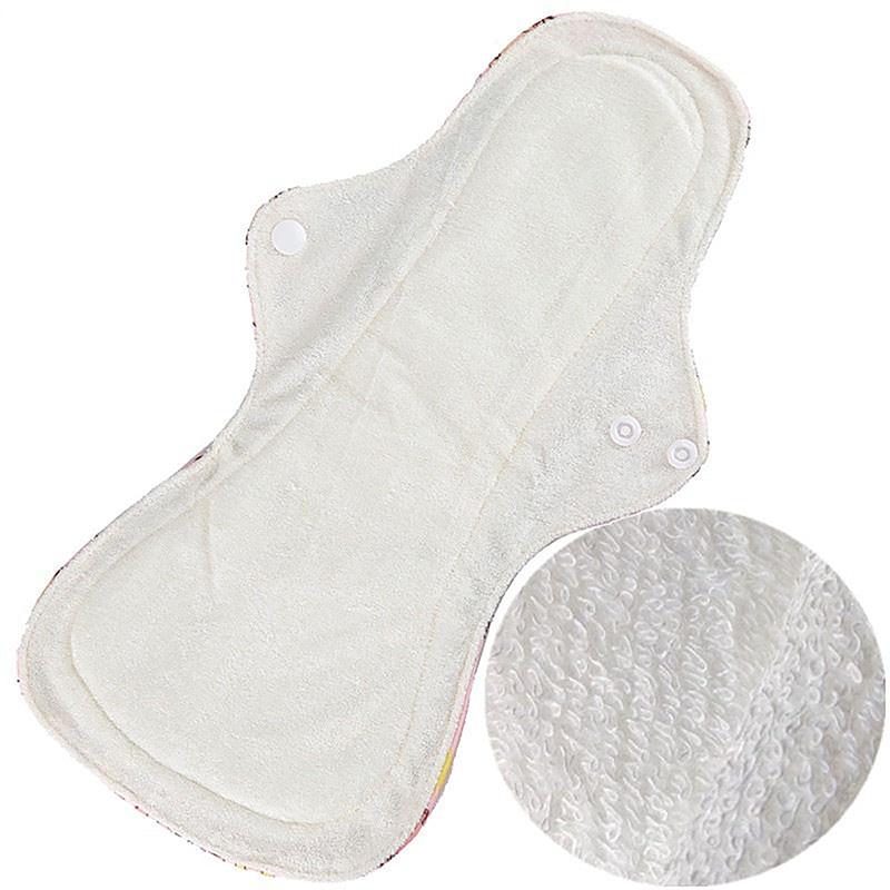 Органические бамбуковые угольно-угольные моющиеся гигиенические прокладки для менструации, обильные менструальные выделения, женские тканевые прокладки, многоразовые прокладки