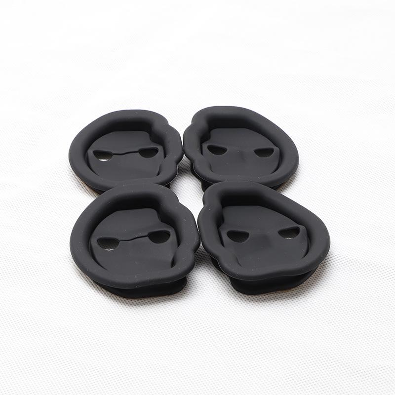 Защитный чехол для бесшумного дверного замка Tesla Model 3/Y и аксессуар с противоударным ковриком.