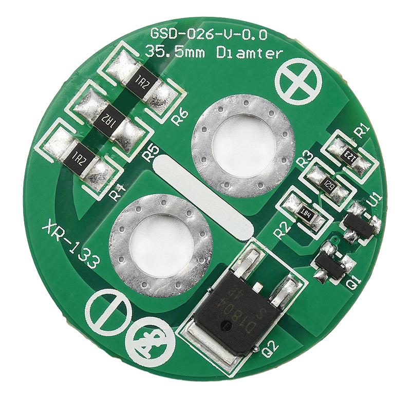 1pcs 3.5cm Universal 2.5V 2.7V 500F Super Capacitor Balancing Protection Board Module Electrical Components
