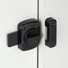 Black Door Lock Latch Rotate Bolt Gate Latches Portable Thickening Latch  Worker