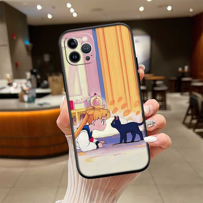 RE50 S-Sailors M-Moons Чехол для телефона для Samsung Galaxy S20 S21 S22 Ultra FE + Plus A21S A22 A24 A25 A26 A30 A30S A31