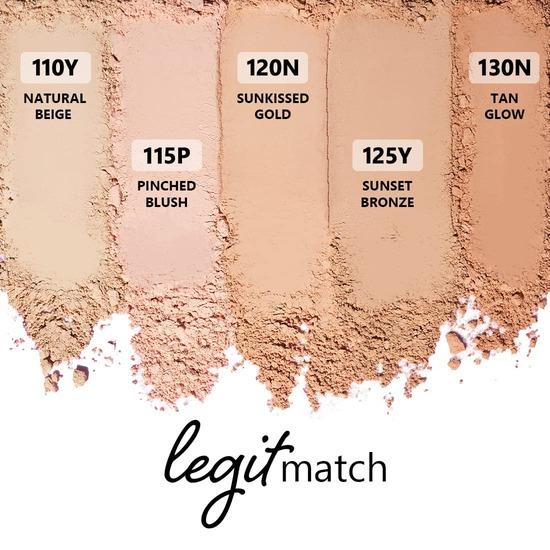 Plum Компактная матовая пудра без талька с SPF15 | Легкая | Sunset Bronze - 125Y (Средний, теплый оттенок)…