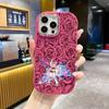 Чехол для телефона: 2D плоский дизайн, подходящий для защитного чехла iPhone 18 17 16 15 14 13 Pro, стиль для пары, великолепный мех, подарок на Рождество и Хэллоуин