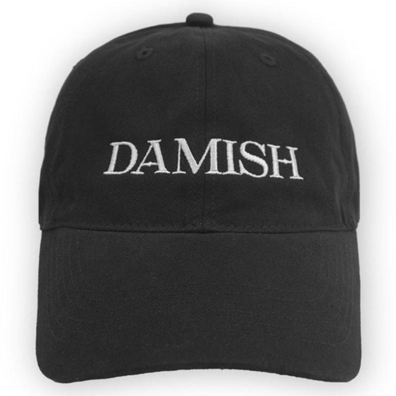 DAMISH BASIC LOGO BALL-CAP_Black