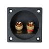High Conductivity Coppers Speaker Terminals Block With 2 Mounting Holes For Home Car Sound Upgrades