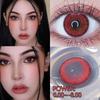 2 Pieces/pair Red Green Contact Lenses Student Cosmetics Comfort Color Contact Lenses Once a Year