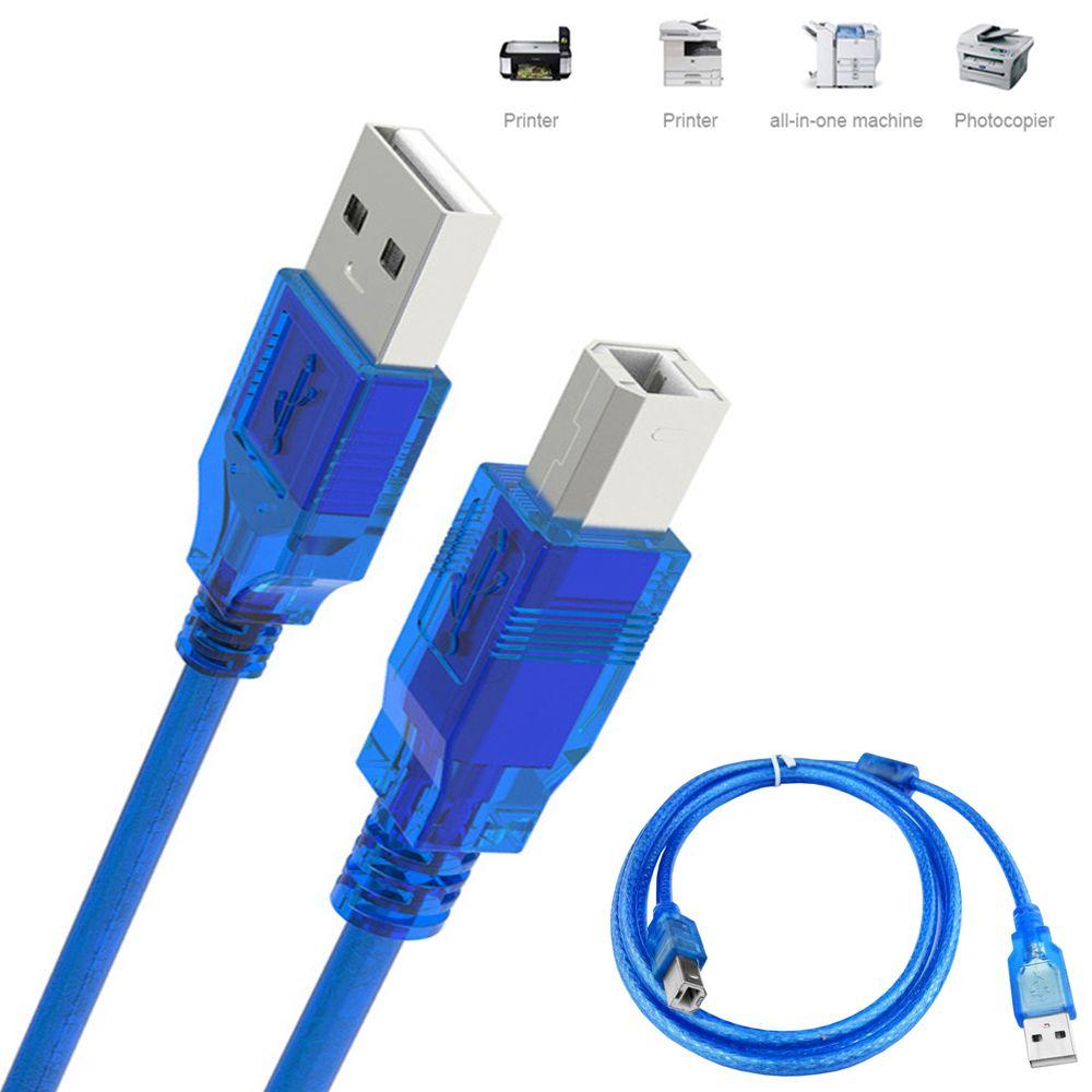 Epson Printer Super Speed USB 2.0 Printer Cable Sync Data Cord Type A Male To B Male Scanner Wire