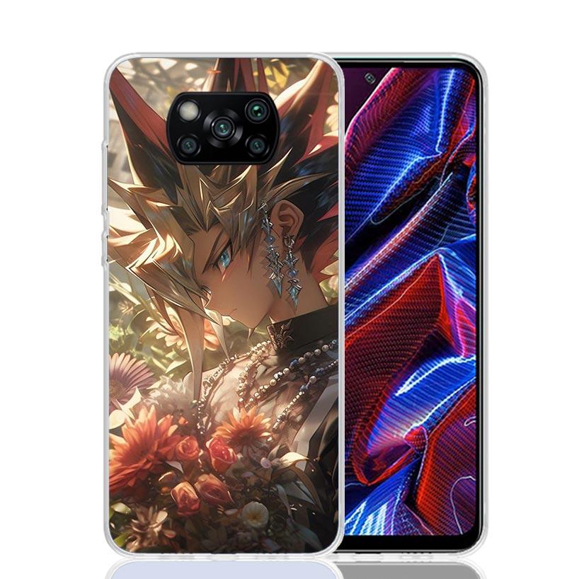 Yu-Gi-Oh Anime Case Phone Cover for Xiaomi Redmi Note 10 9 9S 8 8T 7 5 Pro Mi 12T 11T 10T 9T 12 11 Lite A3 A2 Trend Fundas Mi 11
