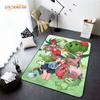 Новые коврики Digimon с героями мультфильмов для жизни, ковер в стиле аниме, мягкий коврик для спальни, противоскользящий коврик для двери, домашний декор, подарок для пикника