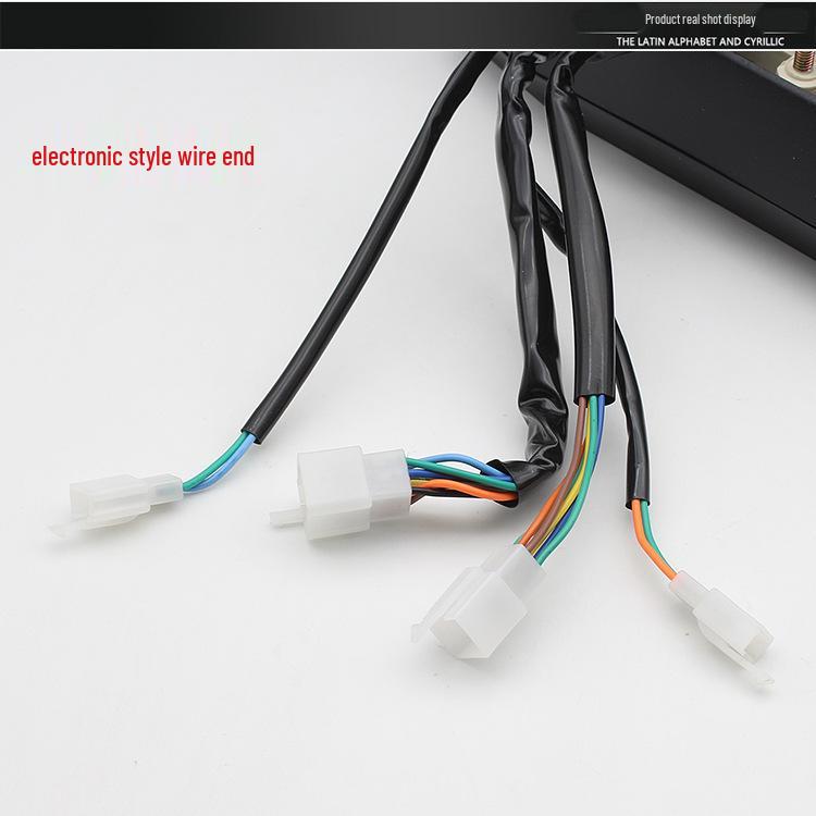 WY125-A-C-F Приборная панель для мотоцикла Wuyang - Механико-электронная, Совместима с указателем уровня масла и одометром