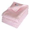 oruTa Imabari Face Towels, Set of 4, Thin, Quick-Drying, Compact, 200 Momme, Made In Japan, Natural, Sports, Hand Washing, Bath, 100% Cotton, Pink