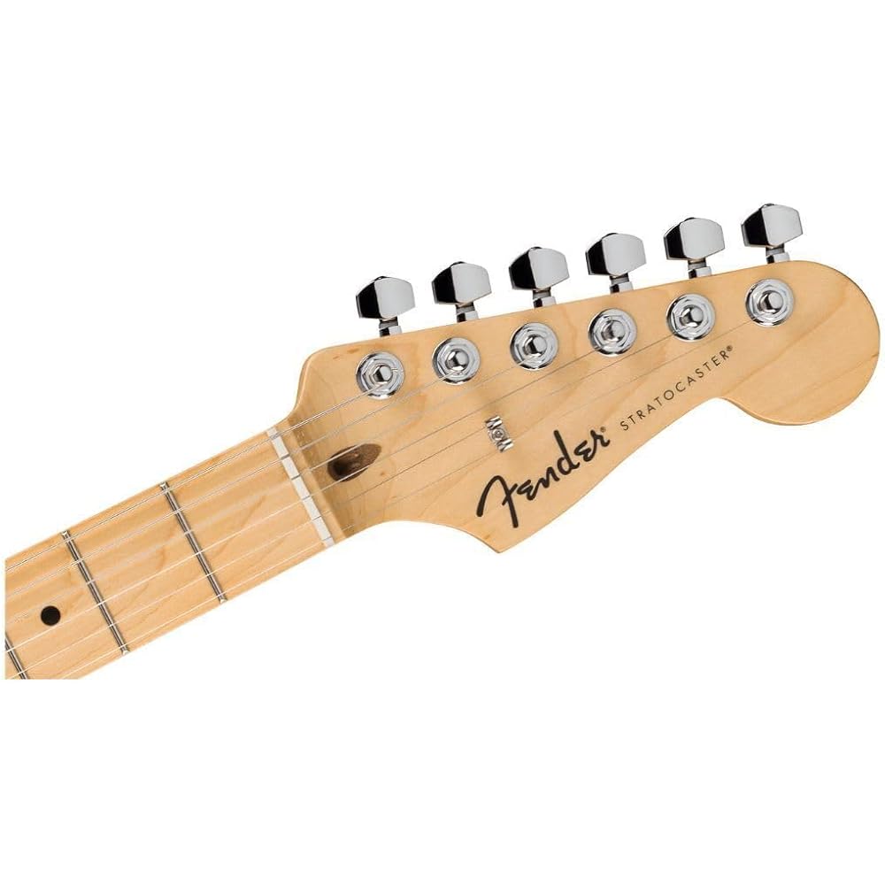 Fender Fender Электрогитара Стандартная Stratocaster® HSS, Кленовый гриф, Белый пикгард, Аква...