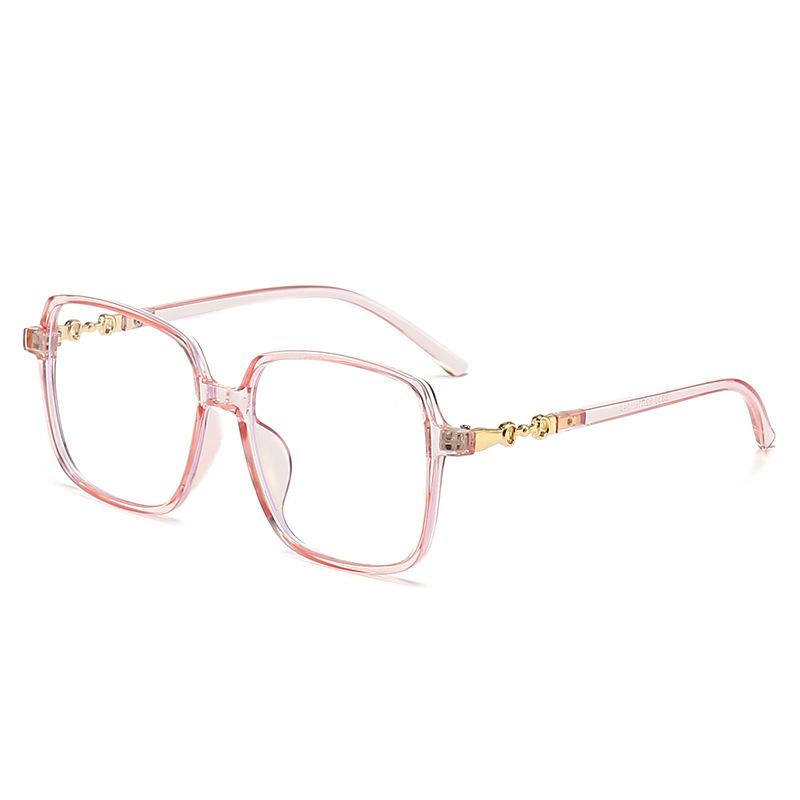 Новые квадратные очки в большой оправе с защитой от синего света, оправа для интернет-знаменитостей, модные ретро-простые очки