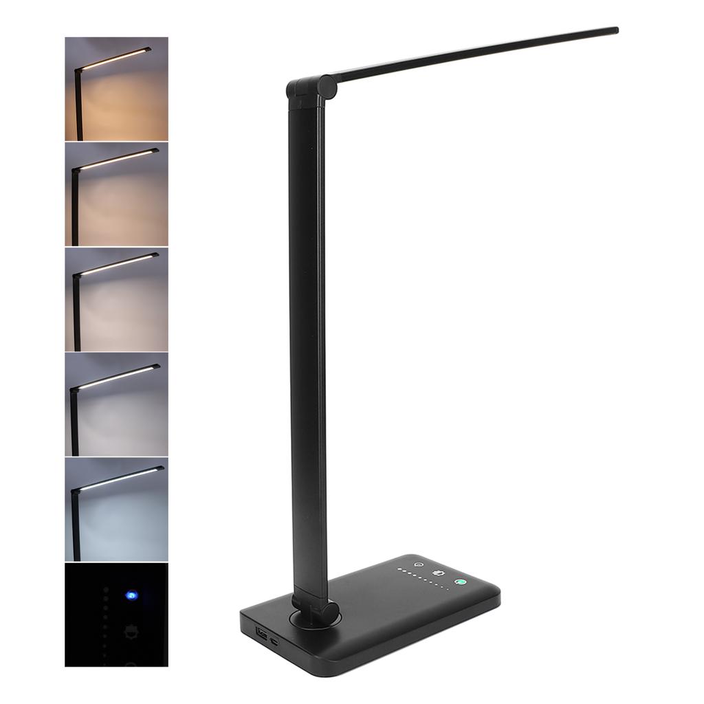 Светодиодная настольная лампа, многофункциональная настольная лампа для ухода за глазами, с USB-кабелем для домашнего салона красоты