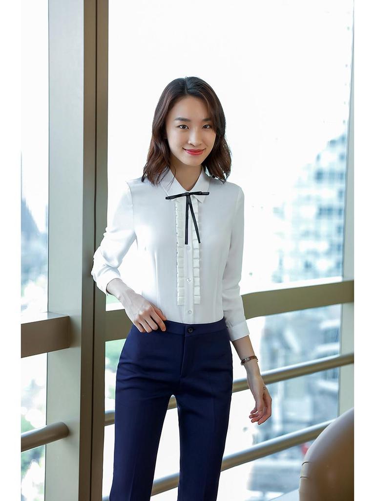 Women's High-End Formal Suit for Autumn/Spring - Elegant Workwear for Beauty Salon & Jewelry Store