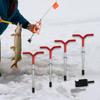 4Pcs Ice Fishing Anchors Shanty with Power Drill Adapter Tent Pegs Ground Nails A