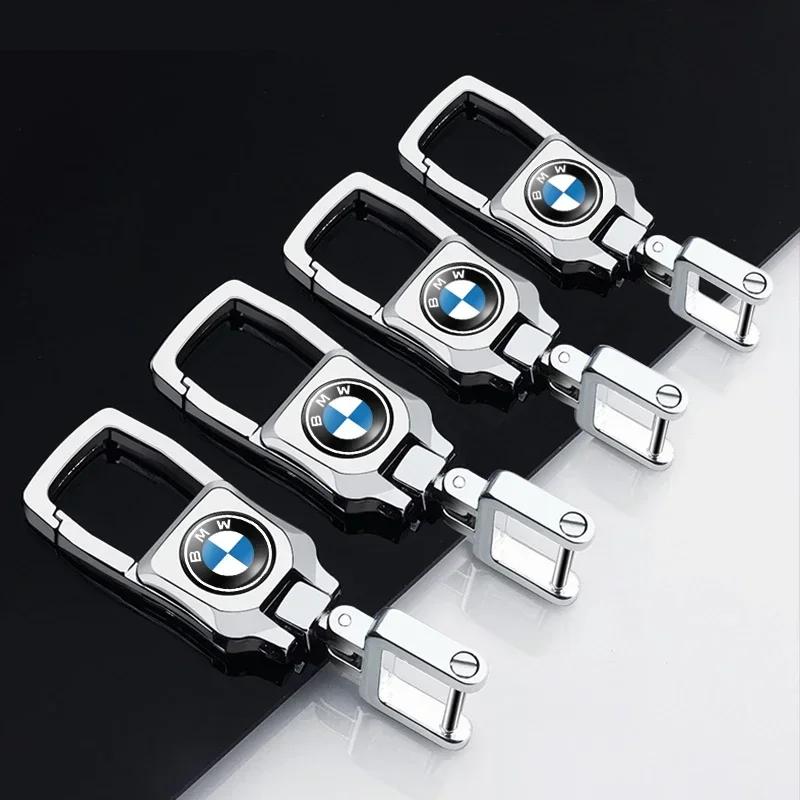 For BMW Aluminum alloy Car Logo Keychain Men Keyring Gift For bmw E46 E39 E38 E90 E60 E36 F30 F30 E34 F10 E92 E38 E91 Auto Acces