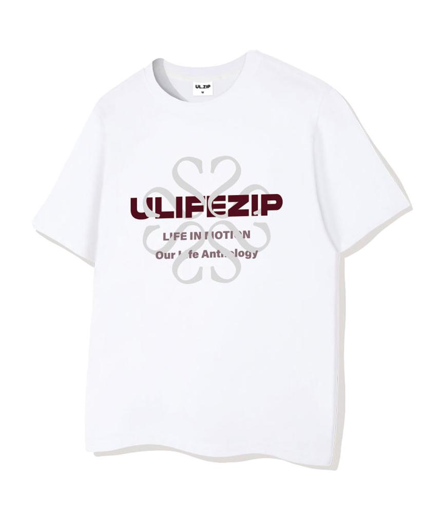 ULIFEZIP Красная Точка Оверсайз Футболка с коротким рукавом 4 цвета [Ulse_2002]