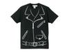 [SPEED ADDICT] Trompe-l'oeil W Riders T-shirt (Trompe-l'oei W Riders T-shirt) S/S Black XXXL