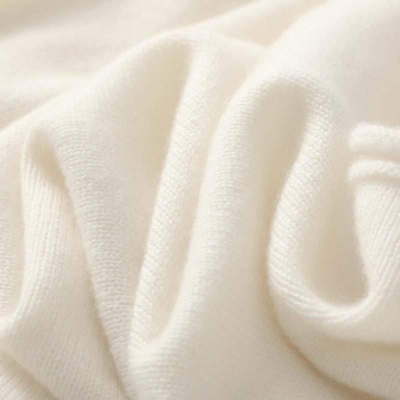 Женский кашемировый свитер Qinghe Cashmere 100% кашемир Женский осенне-зимний кашемировый свитер Мягкий и теплый