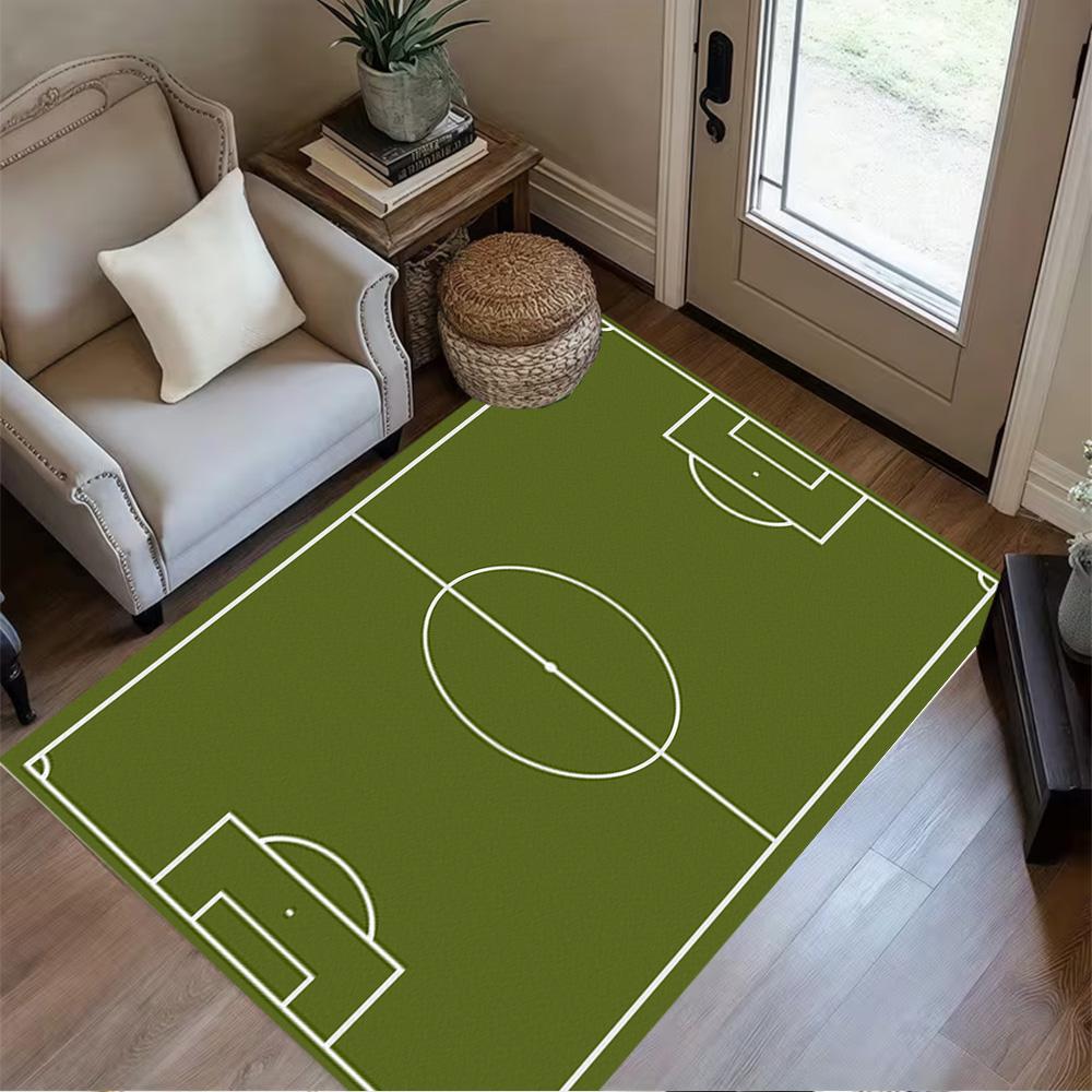 Borussia Dortmund Emblem Carpet Design for Playrooms Study room Balcony Entryway Antislip Carpet Office home decor Spiritual Gift