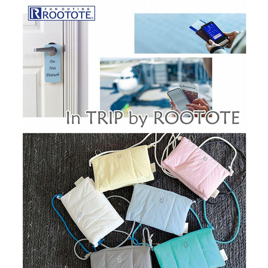 1116 Пушистая мини-сумка-тоут EU Sacoche [Rootote] Intrip-A (06 Мята)