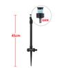 Scattering Sprinkler with Bracket 0~360° Adjustable Pop-up Sprinklers Replacement Nozzle Lawn Flower Vegetable Watering Sprayer