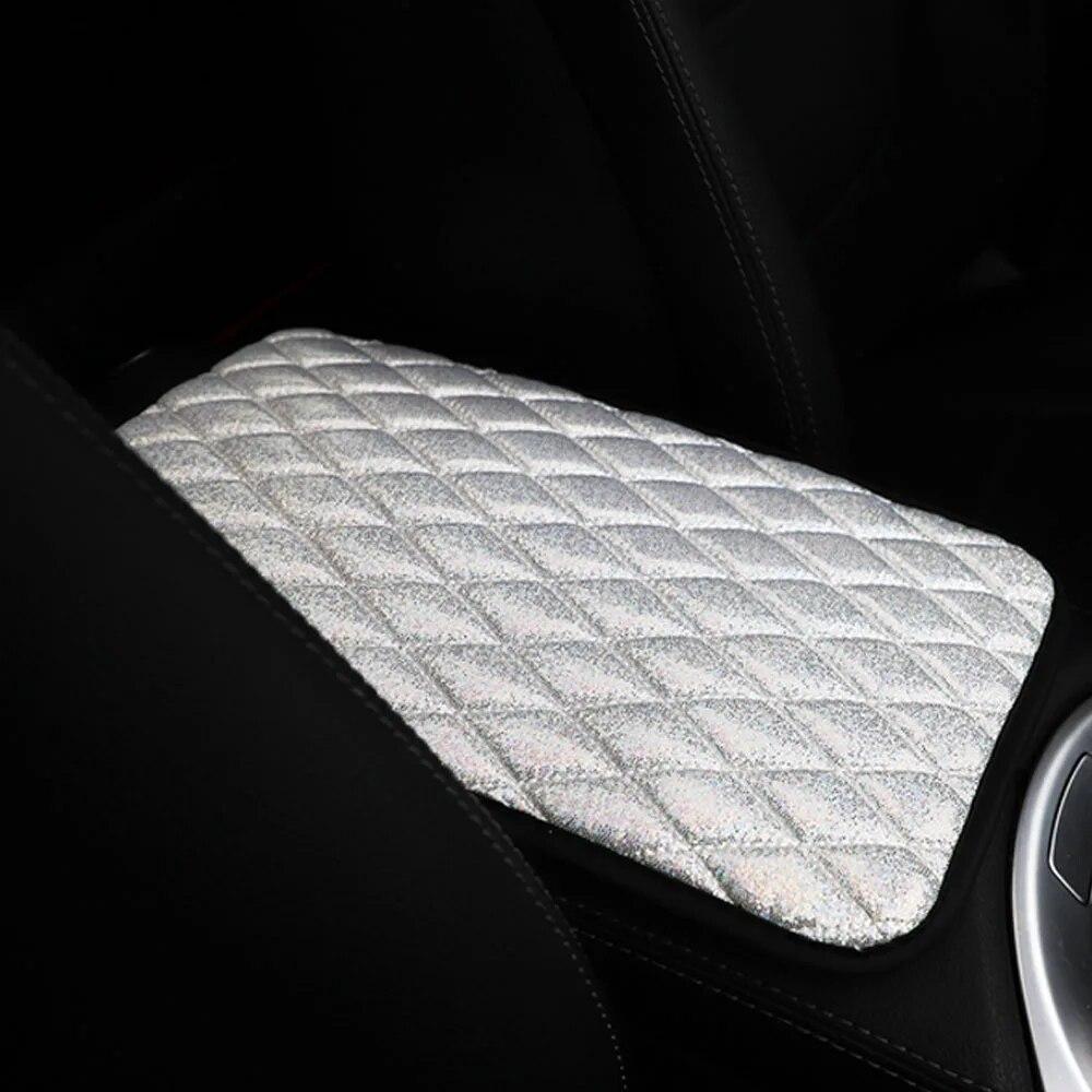 Утолщенный автомобильный подлокотник, чехол для подлокотника, коврик для консоли, внутренний дышащий автомобильный подлокотник, ящик для хранения, коврики, аксессуары, универсальные