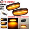 2Pcs LED Side Marker Lamp Turn Signal Indicator Light For Land Rover Defender TD5 98-15 Freelander 1 02-05 Discovery 2