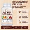 Hair & Nail Health Support Capsules 120 Count — Biotin & Vitamins, Daily Wellness, Beauty Supplement