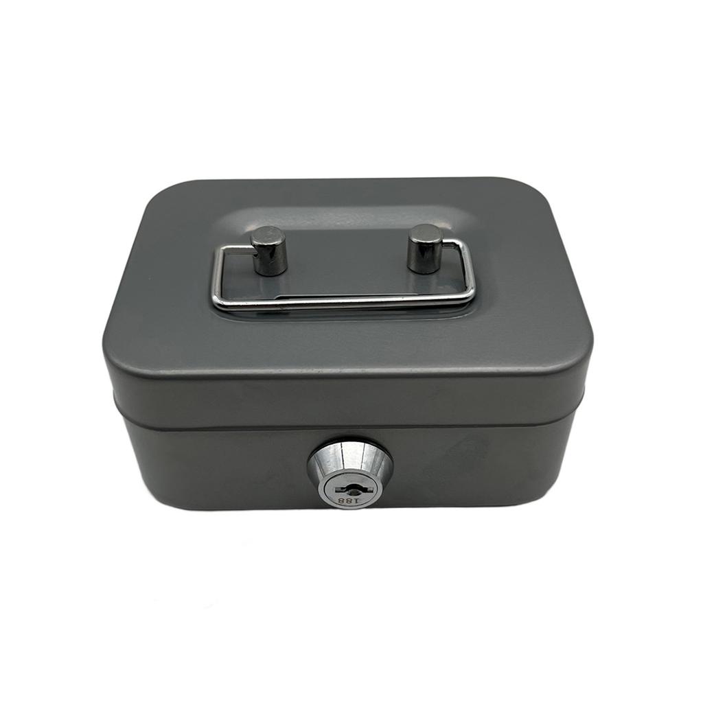 Детская касса с замком, креативная прочная копилка-органайзер, жестяная банка для денег, подарки детям на день рождения, Новый год