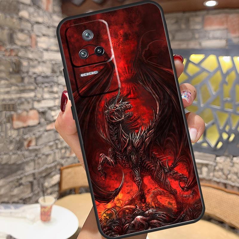 Legendary Dragon Case For Xiaomi 14 Ultra 15 13 11T 12T 13T 14T Pro POCO X3 X5 X6 X7 Pro M6 F5 F6 Pro Cover
