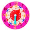 Kids Montessori Wooden Clock Toys Time Learning Teaching Aids Educational Toys For Children Primary School Clever Board Toy