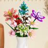 Flowers Bouquet DIY Plants Minifigures Building Blocks Education Toys Gift Desk Decoration for Girls and Family