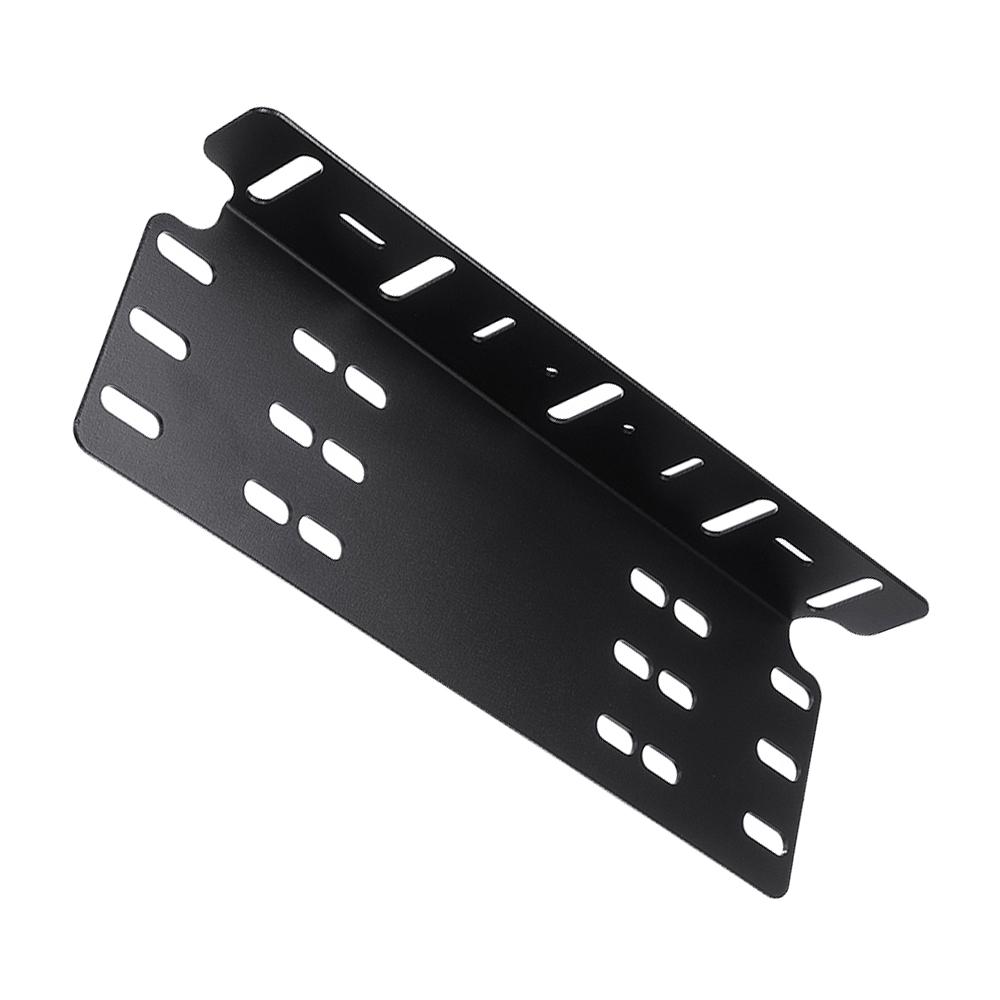 Универсальный передний бампер из алюминиевого сплава, кронштейн для крепления номерного знака, 4x4 светодиодный рабочий фонарь, лампа дальнего света, держатель противотуманных фар