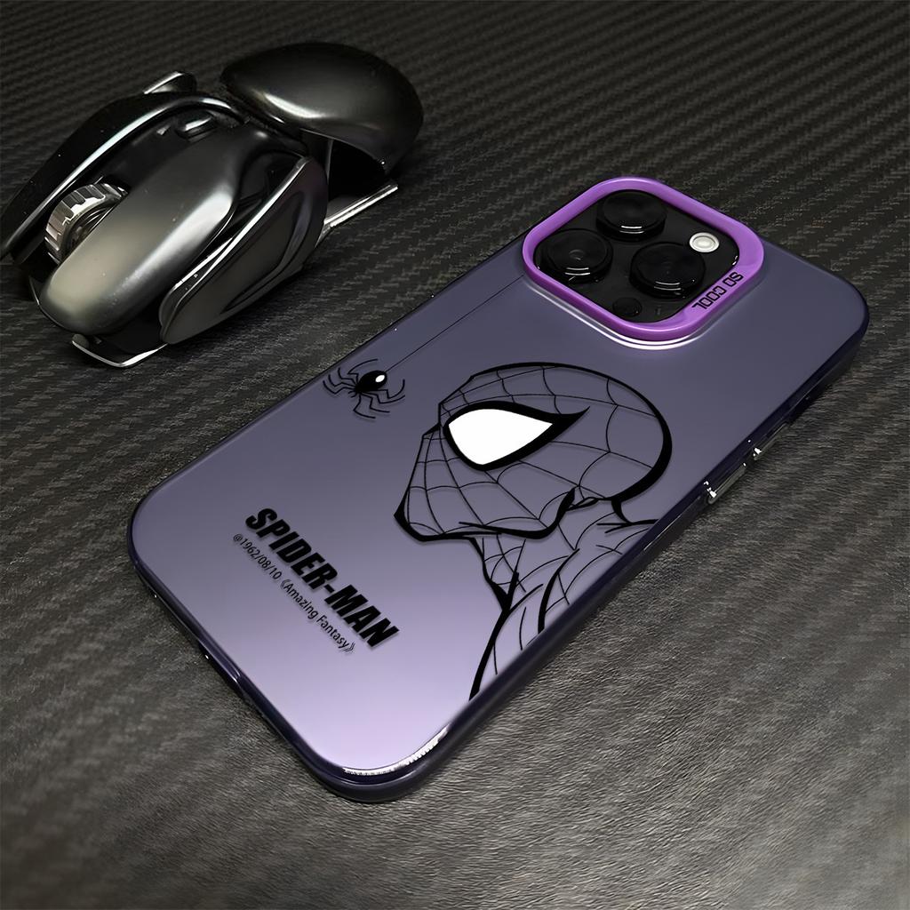 Применимо к чехлу для мобильного телефона Apple 11promax iphone11plus Marvel 11pro анимация 11m боковая сторона Человек-паук