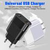 Двойное USB-зарядное устройство для мобильных телефонов: 2,4 А, 2 порта, дорожный адаптер - Спецификации США/ЕС/КР/Великобритании