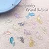 Manicure Fish Nail Rhinestones Goldfish Nail Charms Nail Art Decoration Crystal Nail Jewelry