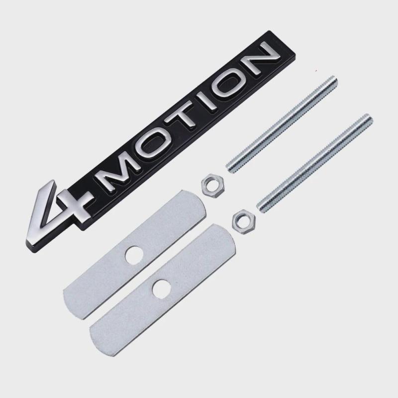 Металлическая эмблема передней решетки автомобиля 4MOTION для Passat Touareg Golf Tiguan Polo, автомобильный значок, наклейка, внешние аксессуары