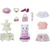 SYLVANIAN FAMILIES - 5461 - La valisette de mode et grande sœur chat persan - Le village