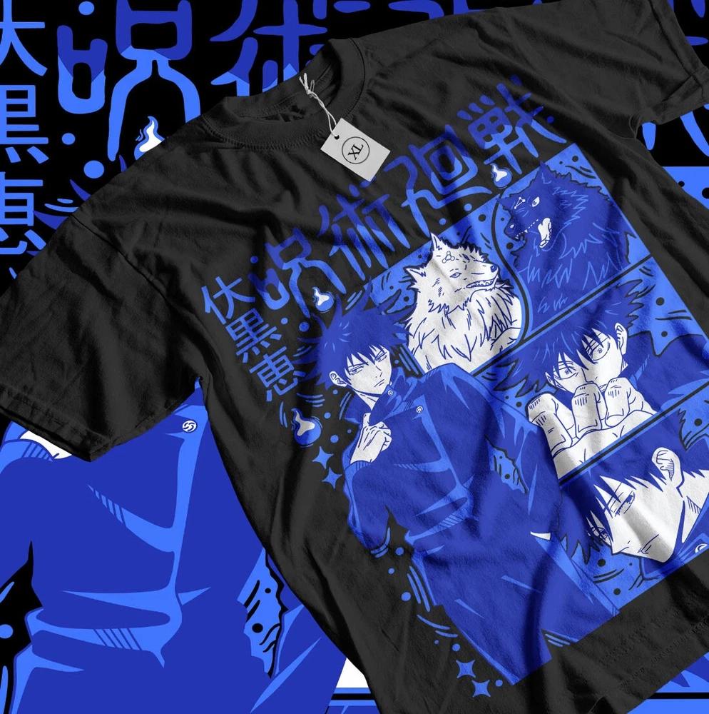 Megumi Fushiguro Tshirt Jujutsu Kaisen JJK Gojo Toji Sukuna Gift Shirt All Size
