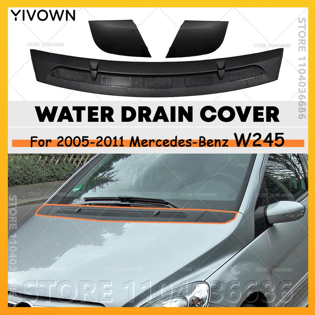 For 2005-2011 W245 Mercedes Benz B Class B180 B200 Front Water Drain Cover Hood Grille Drain 1698300275 1698300375 1698360018
