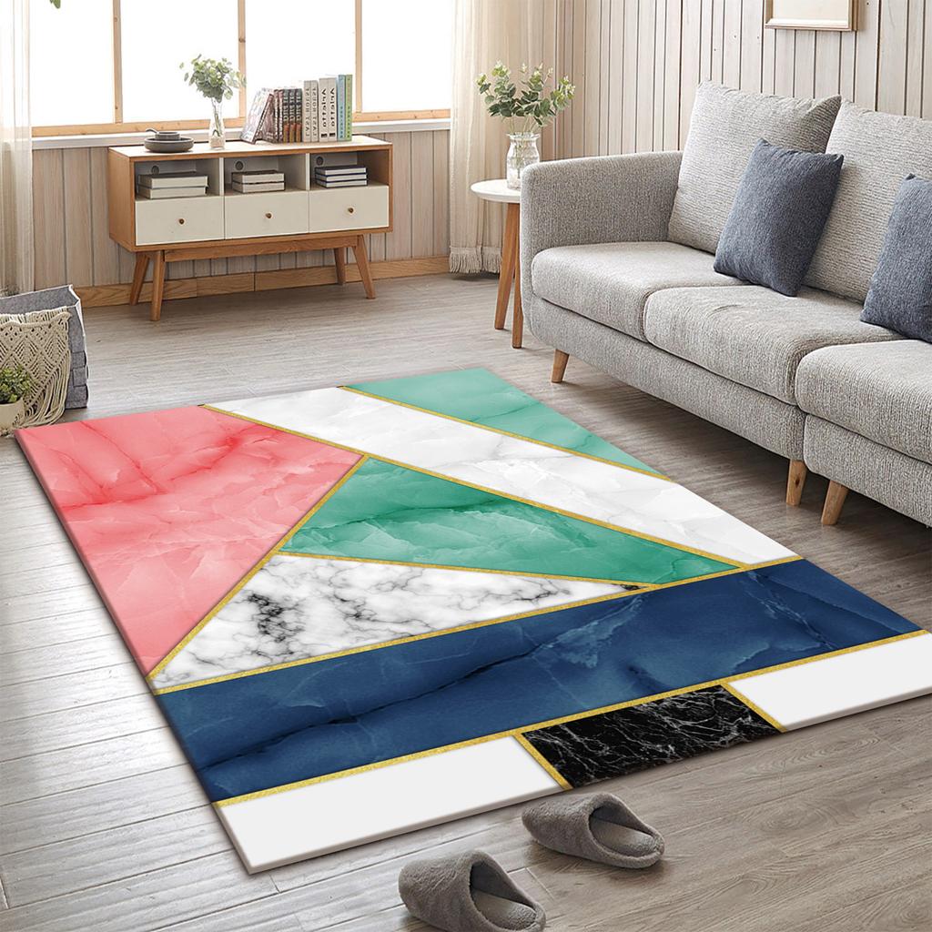 Nordic Гостиная Минималистичные линии Ковер Спальня Журнальный столик Шкаф Коврики на пол Коврики у двери