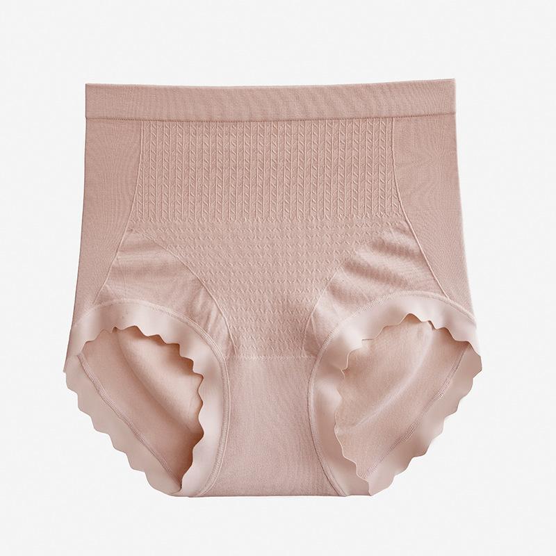 Нижнее белье женское с высокой талией, утягивающее бедра, утягивающее треугольное нижнее белье, трусики-трусы большого размера, антибактериальные, с промежностью