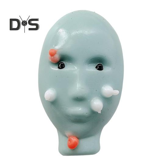 Игрушка для выдавливания прыщей Aliens Fidget Toy Многоразовая для детей и подростков, взрослых, для снятия стресса, мультяшная, для мужчин и женщин, игра для выдавливания прыщей на лице Aliens(Инструменты для наполнения не включены)