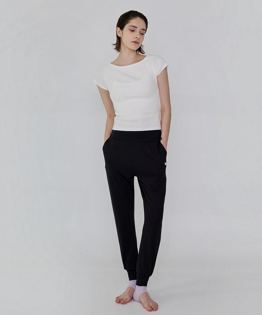 Debiweeo Удобные леггинсы-джоггеры Comfy Move Devi-B0065-Черный