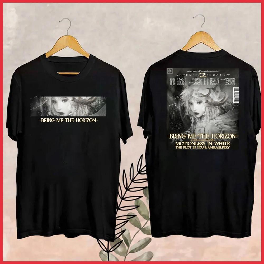 Bring Me The Horizon Ascension Program 2026 Tour Two Side T-Shirt S-5XL Unisex T-Shirt